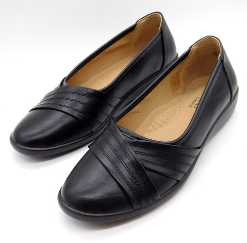 Softlites black comfort flat - black,