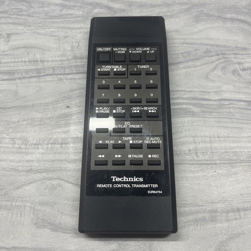 Technics eur64754 remote - technics,