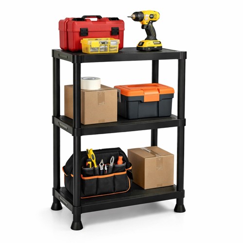 Black plastic heavy duty - black,