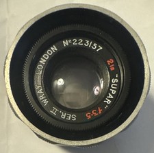 Wray Supar SER.II 2 Inch f3.5 Photographic Enlarger Lens for Darkroom