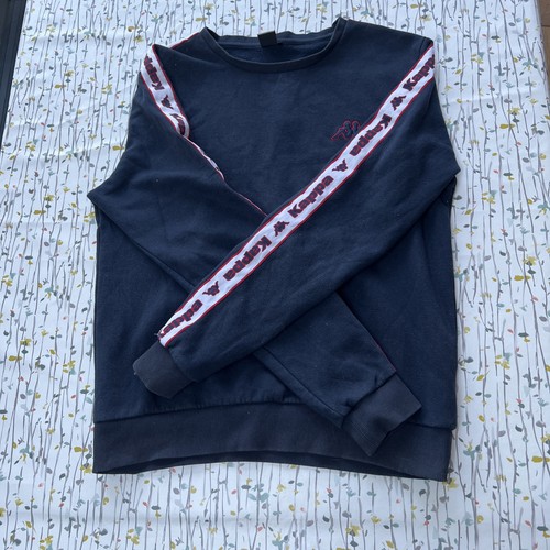 Kappa navy blue pullove jumper - navy,