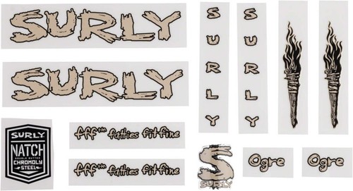 Surly ogre decal set - surly,