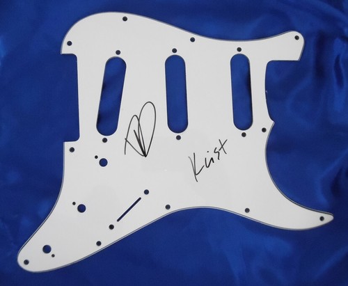 Nirvana pick guard - hand, signed