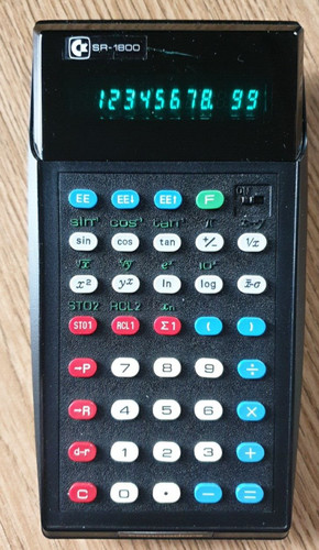 Commodore 1800 calculator - sr-1800,