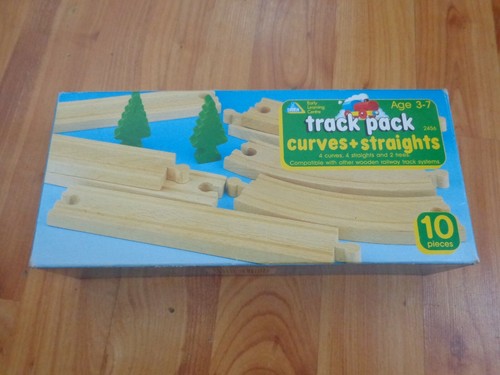Vintage elc wooden train - vintage,