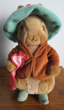 Beatrix Potter Benjamin Bunny Rabbit Soft Plush Toy Frederick Warne Augusta Baye