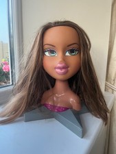 Bratz Vintage Fashion Hair Styling Head MGM 2002  Yasmin