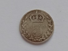 1895 queen victoria silver - queen,