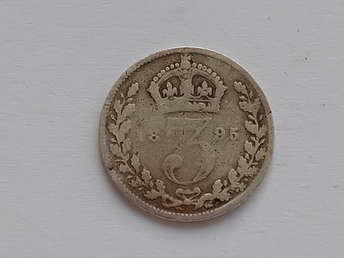 1895 queen victoria silver - victoria,