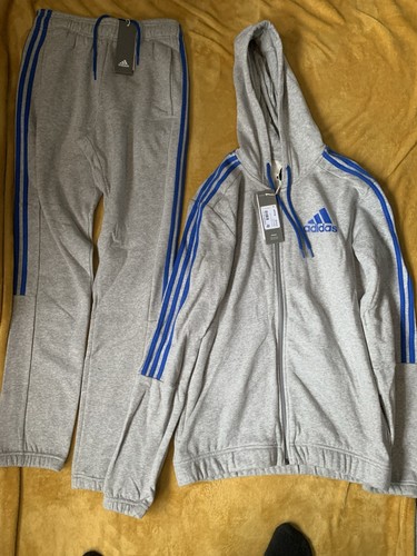Adidas grey tracksuit - adidas,