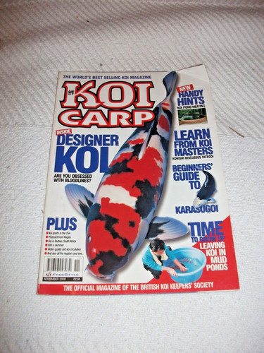 Koi carp magazine november - carp,
