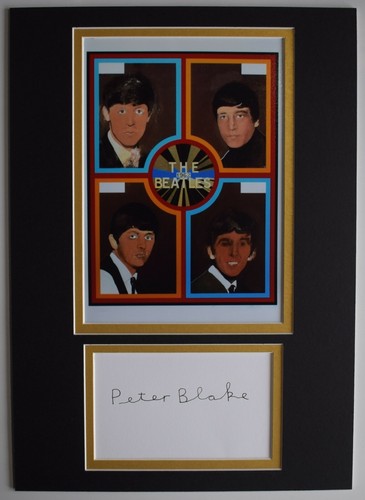 Peter blake signed - peter,