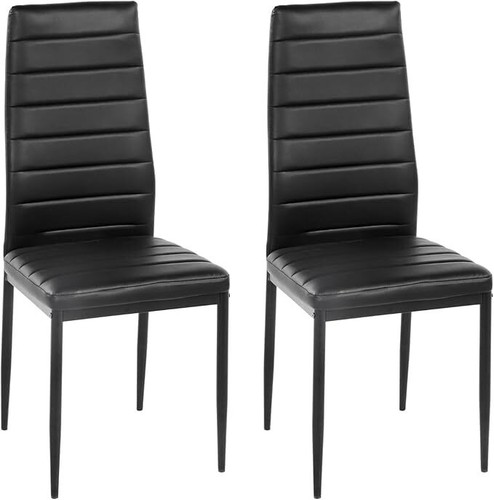 Dining chairs pcs faux - chairs, 2/4