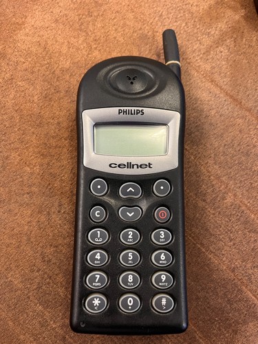 Vintage philips mobile phone - vintage,