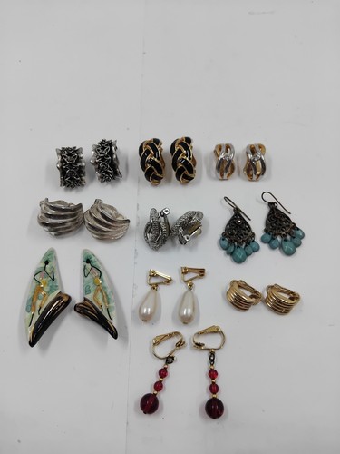 Assortment vintage clip on - assortment,