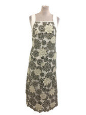 Jaeger Women's Dress Ecru Mix