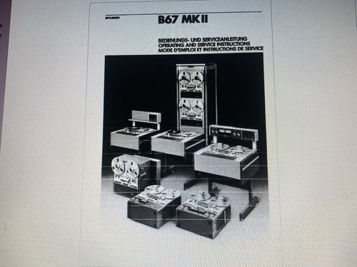 Revox b77mk2 service - revox,
