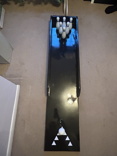 Wooden bowling alley - wooden, with