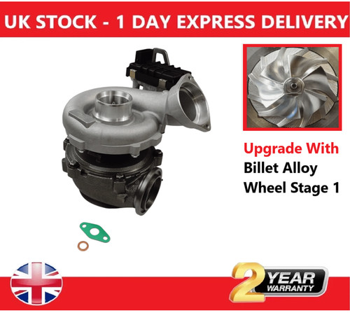 Turbocharger upgrade stage - upgrade,