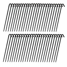 Fifty (50) Steel Stakes 10" L