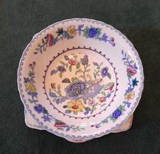Masons Regency Ironstone China Cake Plate and Fruit Bowl 9" Diameter