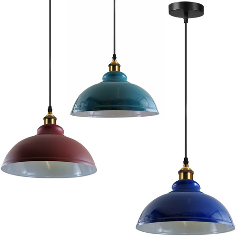 Vintage industrial pendant - industrial,