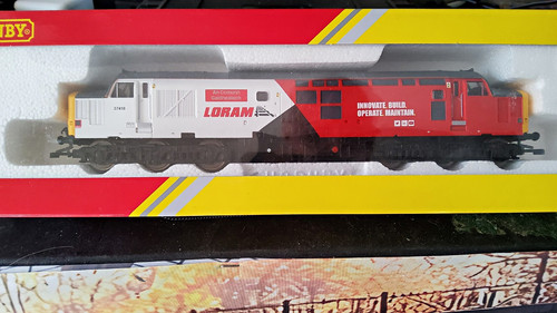 Hornby loram class 37418 - 37,
