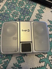 Logic3  I-Station Traveler IP102 Speakers for iPod iPhone MP3 Players Works!