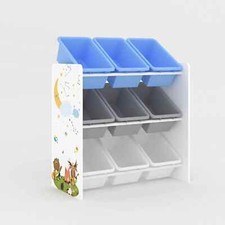 Toy Storage Unit Kids Wooden