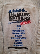 Blues Brothers Sweater 1990s Tour Dates Official Live Stage Show Merch size XL
