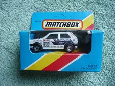 Matchbox MB56 Golf VW GTi Whitehouse Garages Vic Lee (BTCC) 1:64
