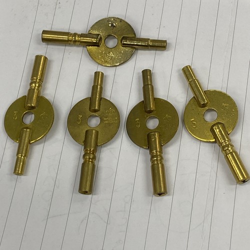 Carriage clock key double - 1,