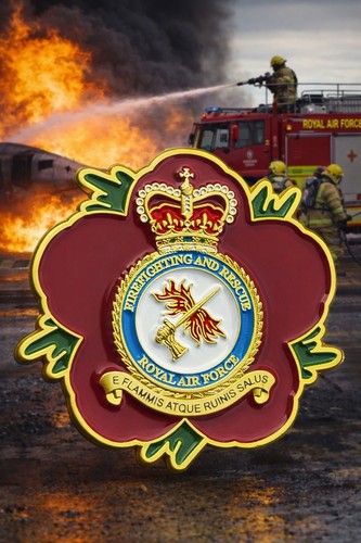 Royal air force fire service - air,