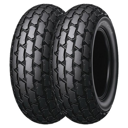 Tyre pair dunlop 120 65j - 120/80-12,