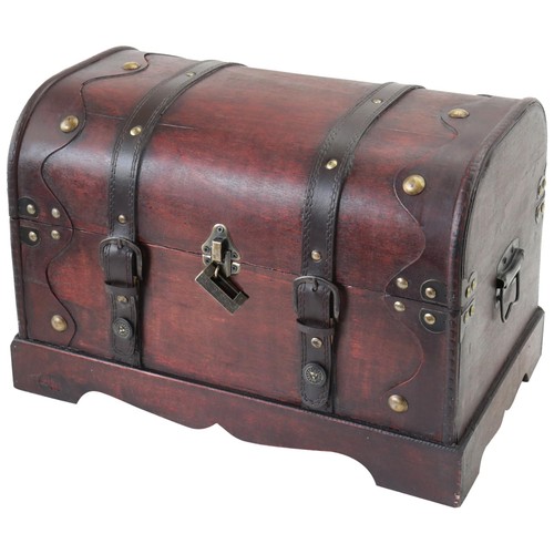Hmf wooden treasure chest - wooden,