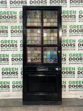 Stained glass front door - glass,