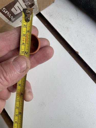 25mm terracotta pots - terracotta,