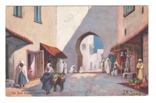 Morocco the sok gate - the,