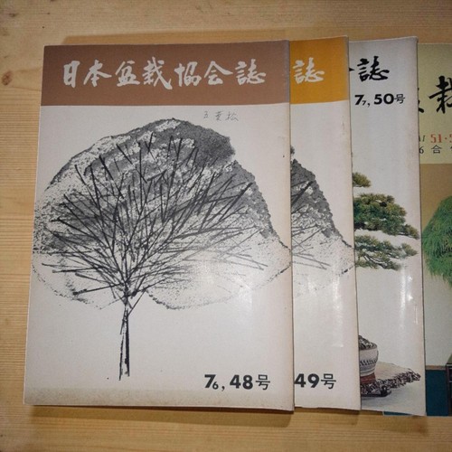 Japanese bonsai magazines set - magazines,
