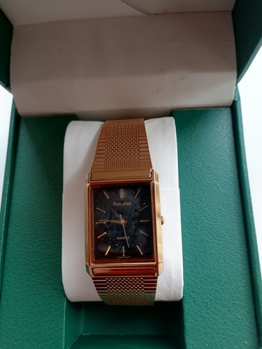 Vintage 1980s accurist gold - accurist,