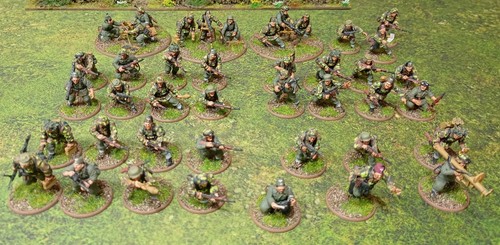 Painted 28mm ww2 - painted, action