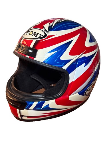 Vintage suomy gunwind helmet - vintage,