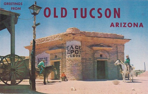 Replica old tucson stage - replica, of