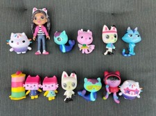 13Pcs/Set Gabby's Dollhouse Figure Model Toys Dolls Cake Topper Decor Kids Gifts