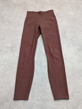 Vuori Leggings Womens Small Brown Soft High Rise Yoga Gym Pilates Trousers S