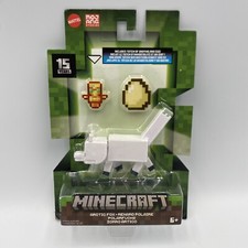 Minecraft Arctic Fox & Accessories Core 3.25" Action Figure Mojang NEW FREE P&P