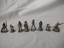 8 x Pewter metal figures - STAR WARS Monopoly