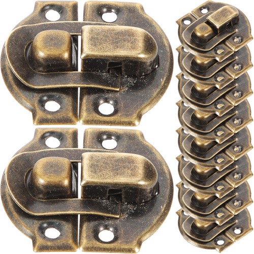 10pcs hook lock antique wooden - hook,