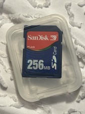SanDisk 256mb Compact Flash CF