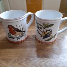 VINTAGE  DENBY STONEWARE ROBIN